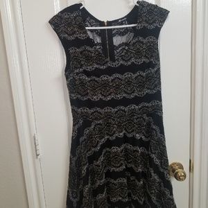 Women Lace Cocktail Skater Dress